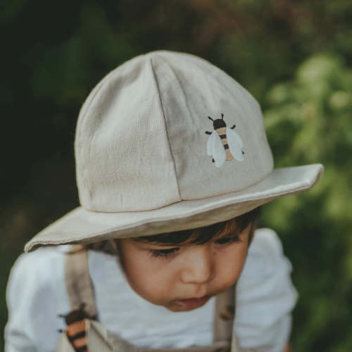 Donsje Organic Cotton Steijn Bee Hat (Final Sale)