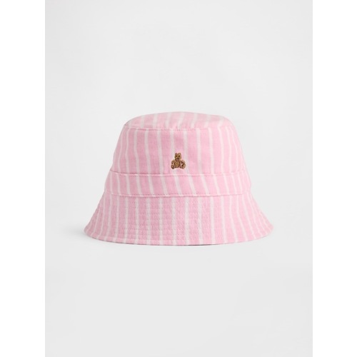 Baby Cotton Gauze Stripe Bucket Hat