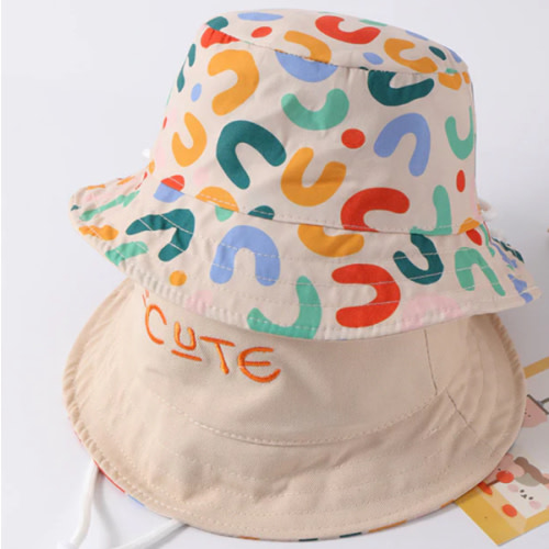 Cute Colourful Reversible Panama Hat – Teeny Mini Me