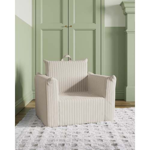 The Hug Mini Chair in Yarn-Dyed Fabric