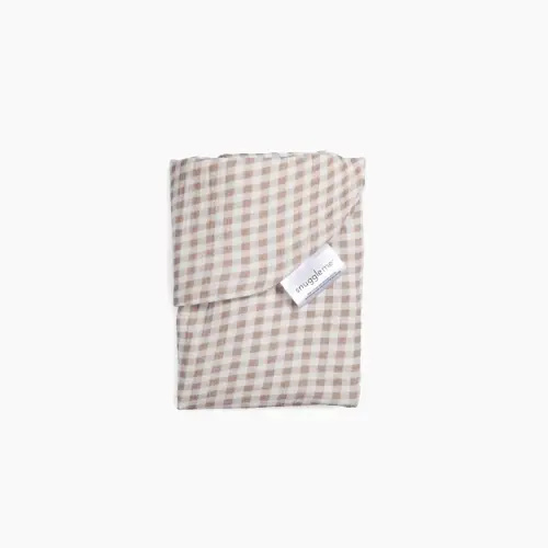 Infant Lounger Muslin Cover | Gingham