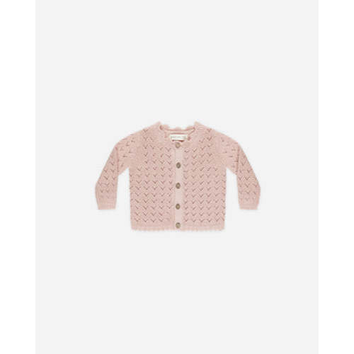 Scalloped Cardigan || Bubblegum
