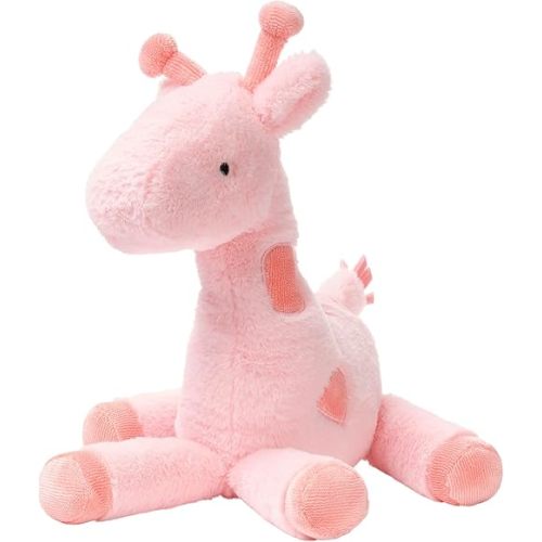 Lambs & Ivy Snuggle Jungle Pink Giraffe Plush Stuffed Animal Toy - Snuggles
