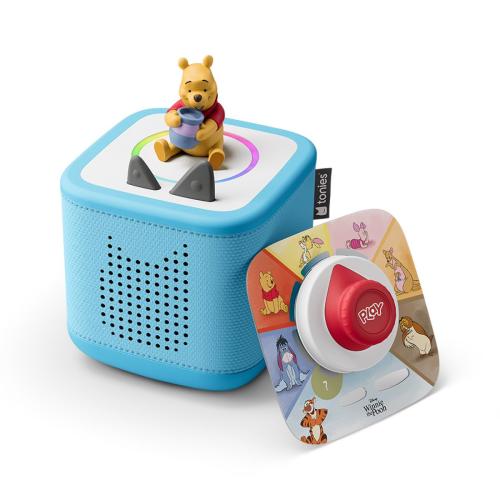 Tonies Toniebox 2 Full Play Set - Winnie the Pooh (Sky Blue)