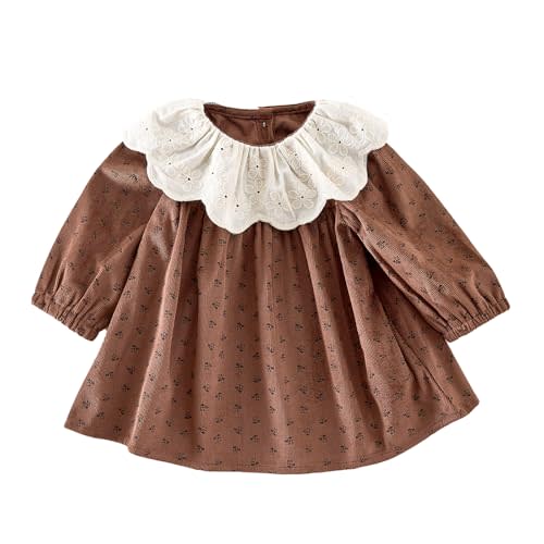 Spring Baby Toddler Girls' Long Sleeve Princess Dress - Cute & Stylish Outfit for Spring/Fall