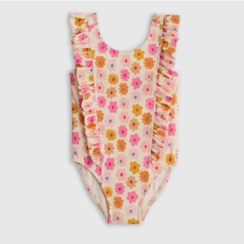 Ruffle One Piece Swimsuit