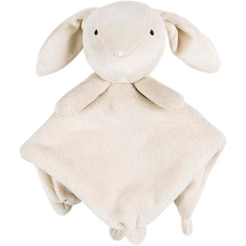 Gerber Baby Security Blanket - Soft & Cozy Comfort Blanket for Newborns & Toddlers - Perfect for Naps & Cuddles - Retro Floral - Bunny