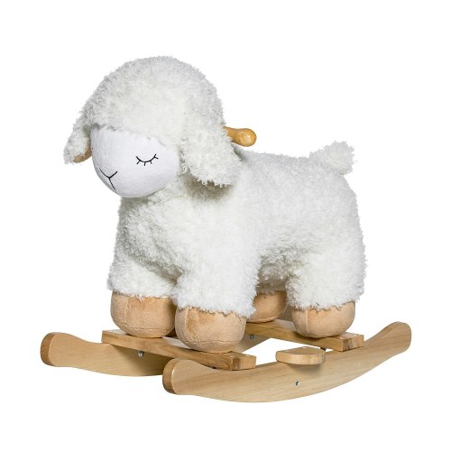 Rocking Horse, Nature/White from Bloomingville | RoyalDesign