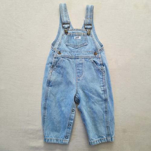 Vintage Guess Denim Overalls 9-12 months