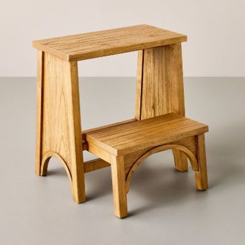 Arch Step Stool Natural - Hearth & Hand™ with Magnolia