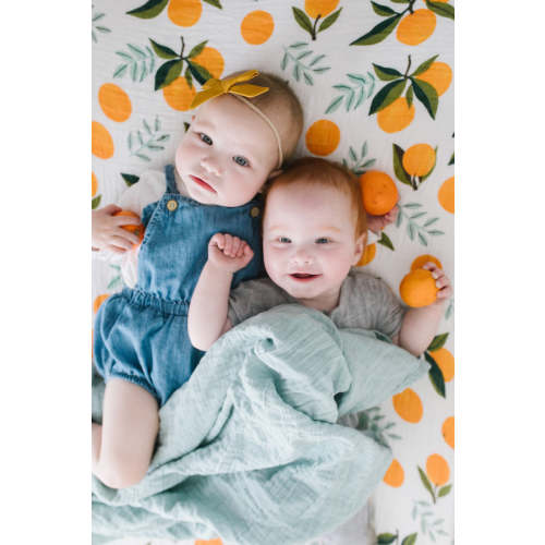 Clementine Crib Sheet – Clementine Kids