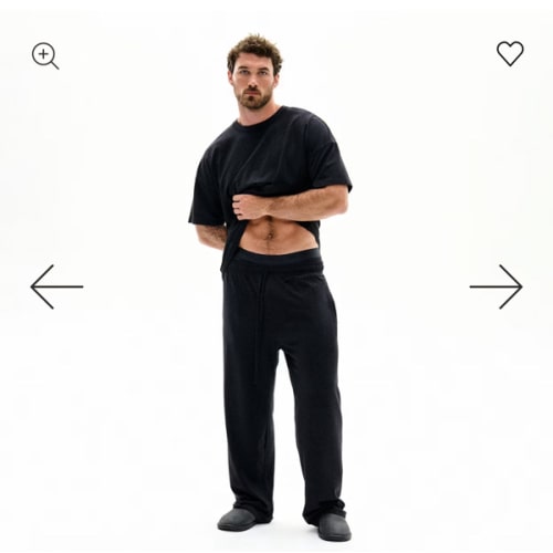 JERSEY LOUNGE MENS RELAXED STRAIGHT LEG PANT | OBSIDIAN