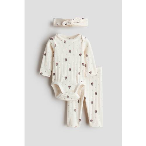 3-PIECE PRINTED JERSEY SET