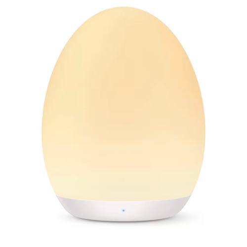 JolyWell Night Light for Kids, Baby Night Light with 7 Colors Changing Mode & Stepless Dimming, Nursery Night Light BPA Free,Rechargeable Egg Night Light for Breastfeeding 1h Timer & Touch Control