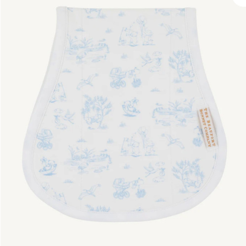 Burp Cloth - Sir Proper's Sweet Arrival (Beale Street Blue)