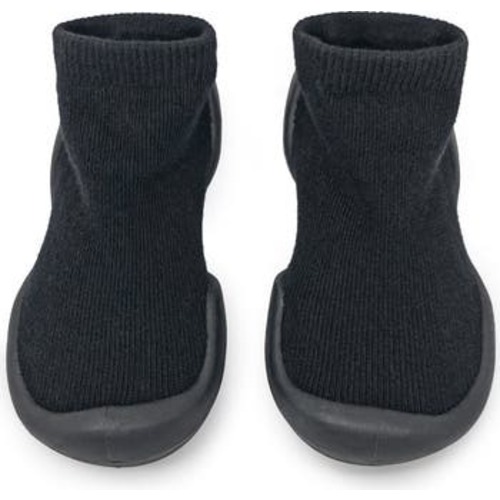Toddler Sock Shoes Simple - Black, 5 W