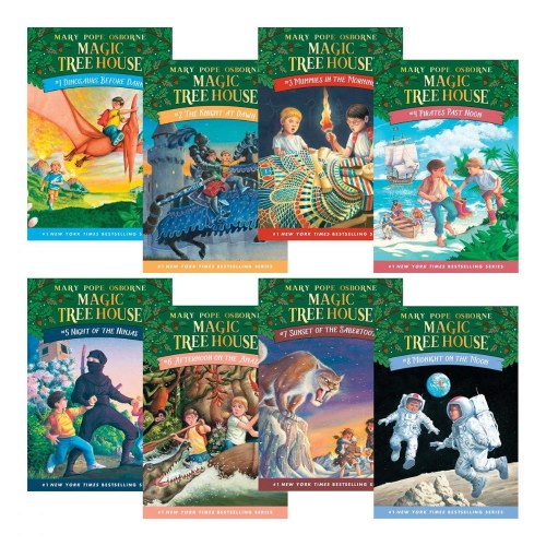 Magic Tree House Paperback Book Set 1 #1-8 Level M - Set of 8