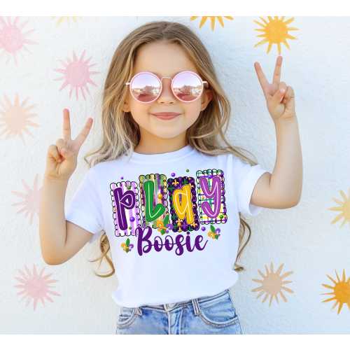 Mardi Gras Kids Shirt, Play Boosie Toddler Tshirt, Funny Carnival Sweatshirt, New Orleans Parade Sweater, Mardi Gras Kids Tee