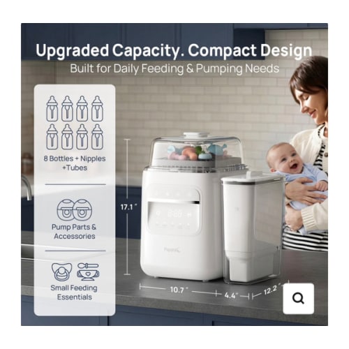 Papablic SafeguardPlus™ Baby Bottle Washer System