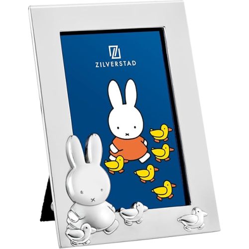Zilverstad Photo Frame, Miffy with Little Ducks
