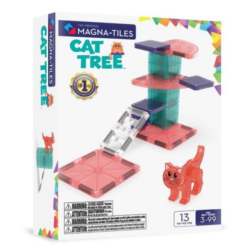 MAGNA-TILES Cat Tree Magnetic Building Set
