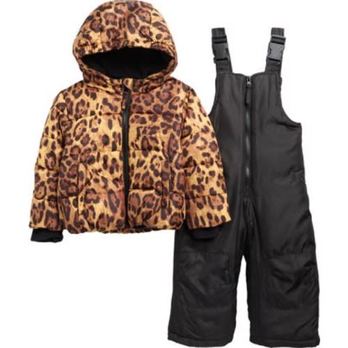 Rothschild Kids' Print Hooded Jacket & Bib Snowsuit Set | Nordstromrack