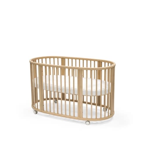 Sleepi™ 3-in-1 Convertible Crib with Mattresses and Extension Kit | Stokke® Online Shop