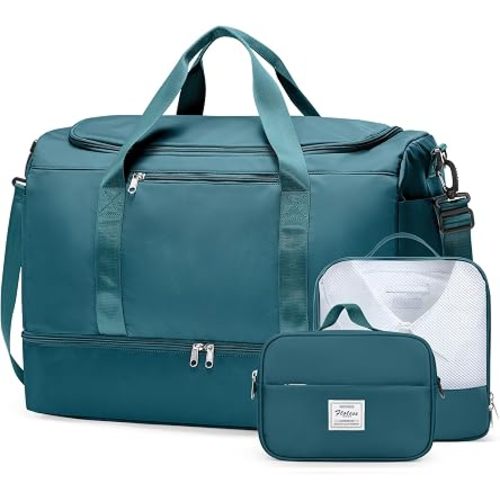 Extra Large Travel Duffel Bag, Carry-On Weekender Bags for Women Travel