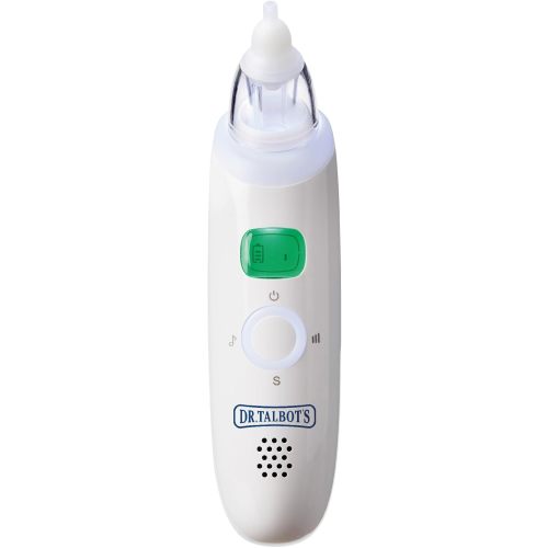 Dr. Talbot's Electric Nasal Aspirator for Babies - with Hygienic Travel Case - Ear Wax Removal Tool and Nose Cleaner