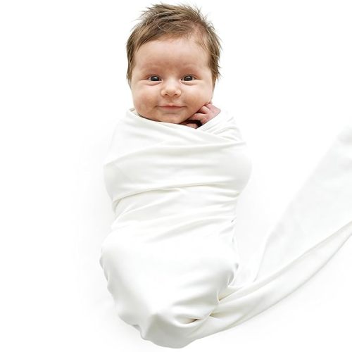 Baby Swaddle | Lace White