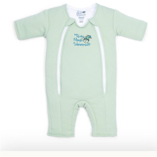 Sage Green Baby Merlin’s Magic Sleepsuit – 100% Cotton Sleep Solution