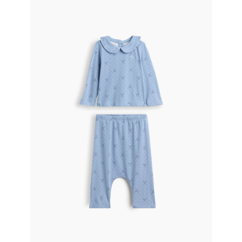 Baby Softspun Pointelle Outfit Set