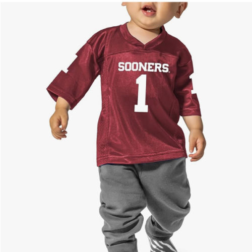 Little King NCAA Infant-Touchdown Pass-Team Football Jersey-Sizes 6 Months 12 Months 18 Months