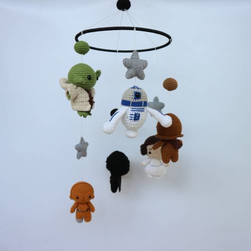 Crochet Baby Mobile (Star Wars)