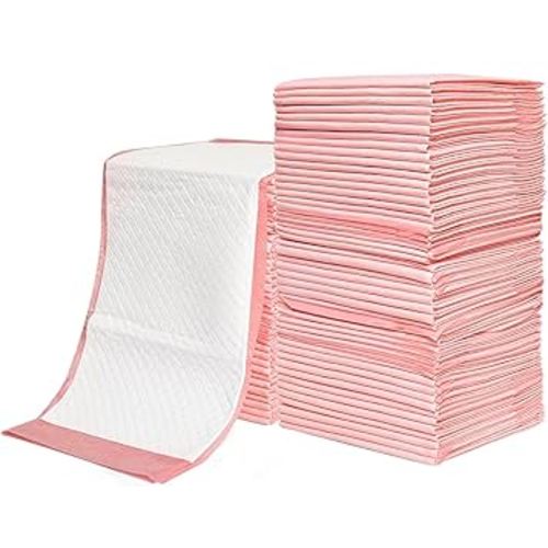 Rocinha Disposable Changing Pads for Baby 100 Pack Waterproof Diaper Changing Pad Cover Breathable Underpads Bed Table Protector Mat Baby Changing Pad Liner, 17 Inches x 13 Inches