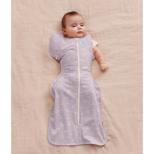 Swaddle Up™ 2-in-1 Transition Bag 1.0 TOG Cotton Lilac Meadow