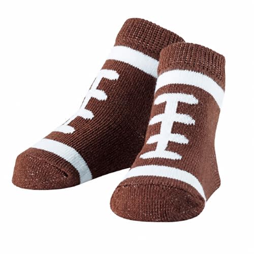 Mud Pie Newborn Baby-Boys Football Socks