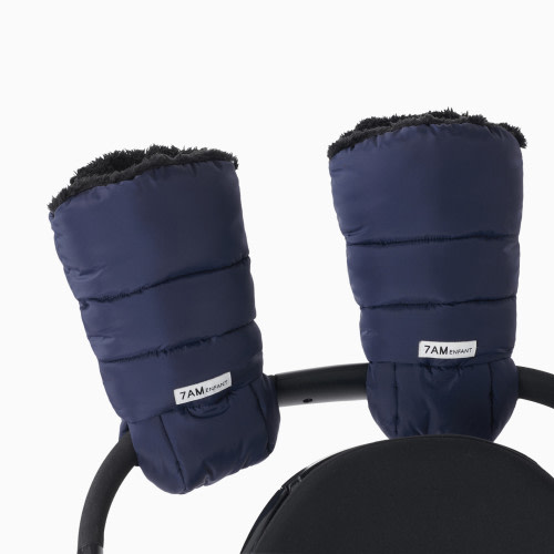 7AM Enfant Warmmuffs - Navy Plush
