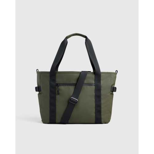 Weatherproof Utility Tote in Olive (Baby Bag)