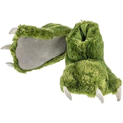 Lazy One Animal Paw Slippers for Kids and Adults, Fun Costume for Kids, Cozy Furry Slippers