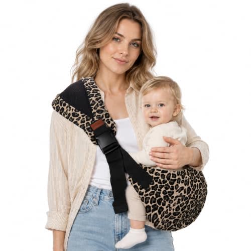 Baby Sling Carrier for Toddler - Baby Hip Carrier for 10-45lbs | Ergonomic Hip Seat,Wide Shoulder Strap,Adjustable Length,Lightweight and Portable Design,for Travel,Shopping,Camping