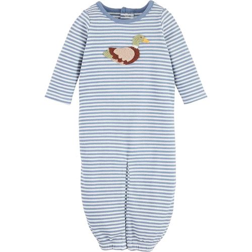 Mud Pie Children's Crochet Duck Gown; 0-3M