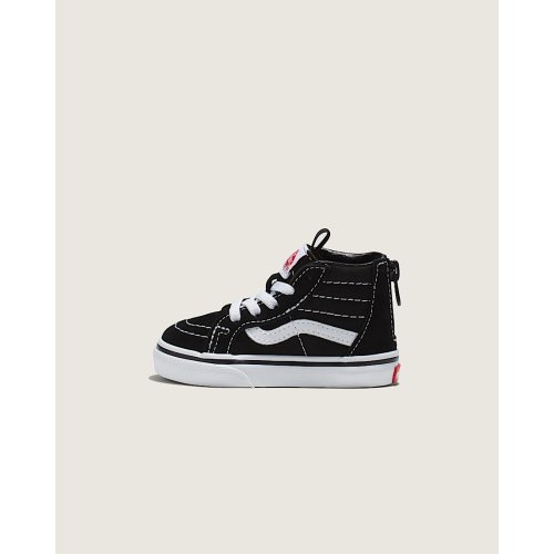 Vans | Toddler Sk8-Hi Zip Black/White Shoes