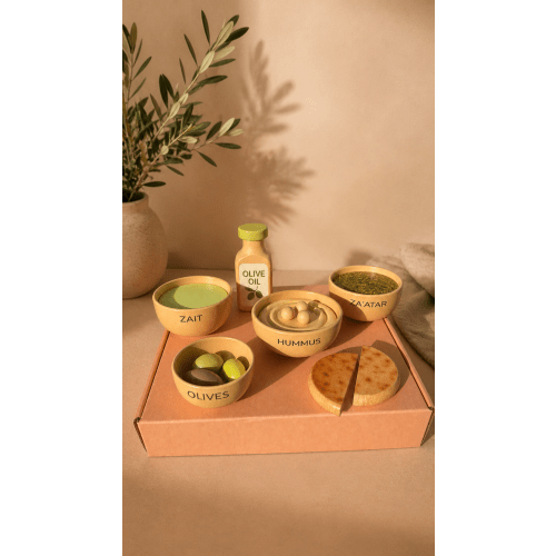 Middle Eastern Mezze Set - Hummus Pretend Play Toy for kids – House Of Talia