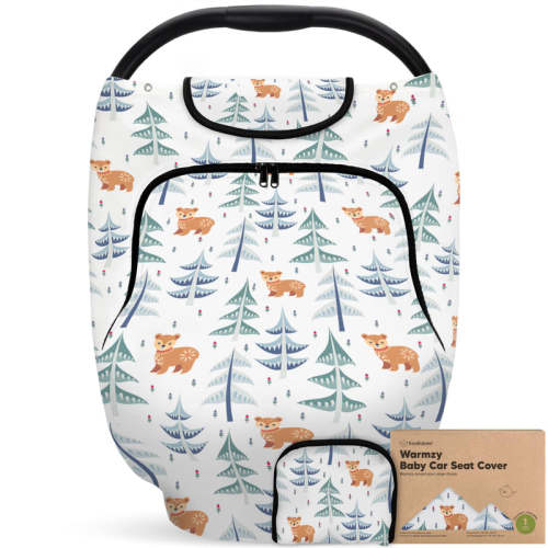 Warmzy Baby Car Seat Cover (Wintry) Wintry / One Size