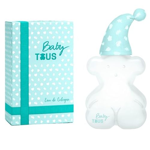 TOUS Baby Cologne for Boys and Girls. Fresh, Powdery Perfume, Gentle Scent for Babies & Toddlers. Ideal Baby Gift, 3.4 Fl Oz