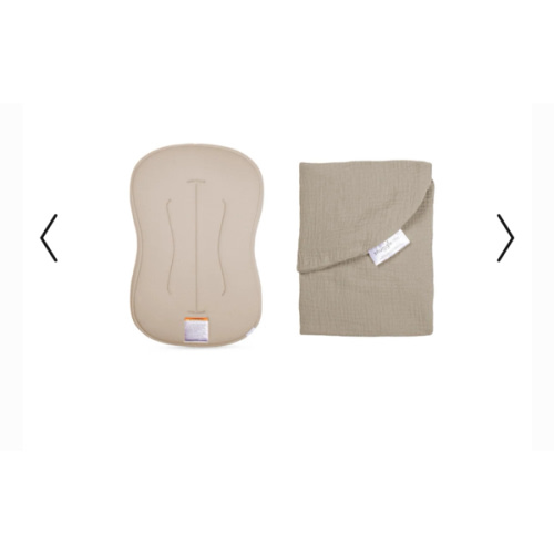 Lounger Curve + Muslin Cover Set | Birch
