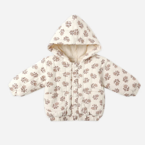Hooded Woven Jacket || Daylily – Quincy Mae