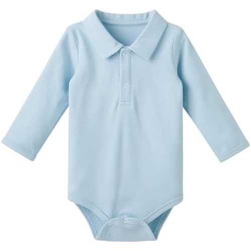 pureborn Baby Boys Girls Bodysuit Super Soft Cotton Romper 0-24 Months