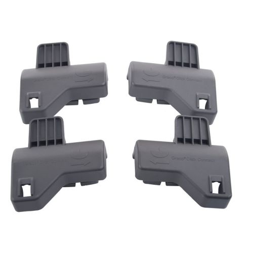 Joovy Twin Roo+ Car Seat Adapter - Graco: Compatible With Joovy, Steel Construction, Stroller Accessory